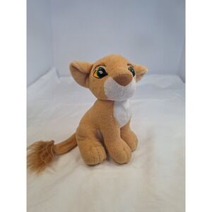 Vintage 1993 Mattel Disney Lion King Nala Plush Cub Tan Stuffed Animal Toy PA-60